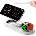 3-in-1 Foldable Magnetic Charging Station | 15W Fast Charger for iPhone, Apple Watch & AirPods | Metal Travel Design