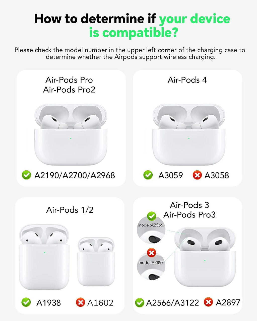 3-in-1 Foldable Wireless Charging Station for iPhone, Apple Watch & AirPods | 15W Fast Charger with LED Night Light | Black