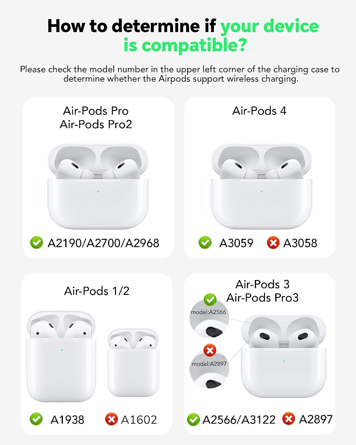 3-in-1 Foldable Wireless Charging Station for iPhone, Apple Watch & AirPods | 15W Fast Charger with LED Night Light | Black