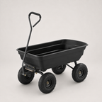 Large Capacity Garden Cart with Dump Function – Heavy-Duty Outdoor Hauling Wagon